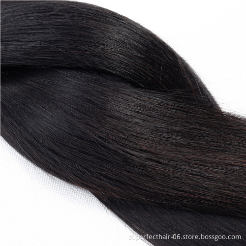 Wholesale Vendors Remy Straight Human Hair Weave